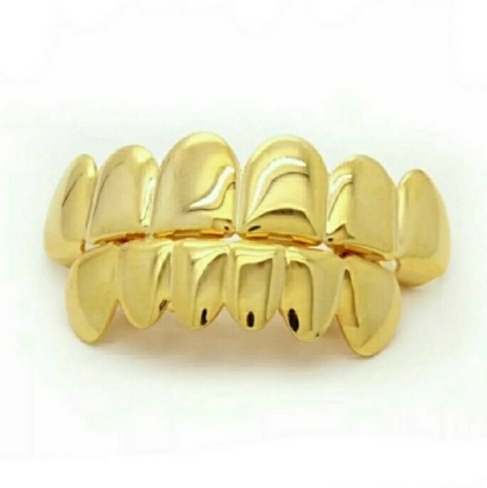 14K GRILLZ Set " Top & Bottom "
